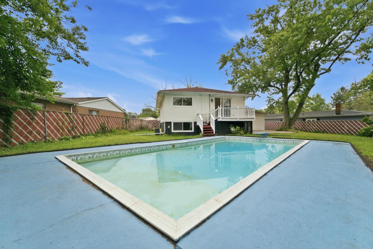 Griffith renovated backyard and pool