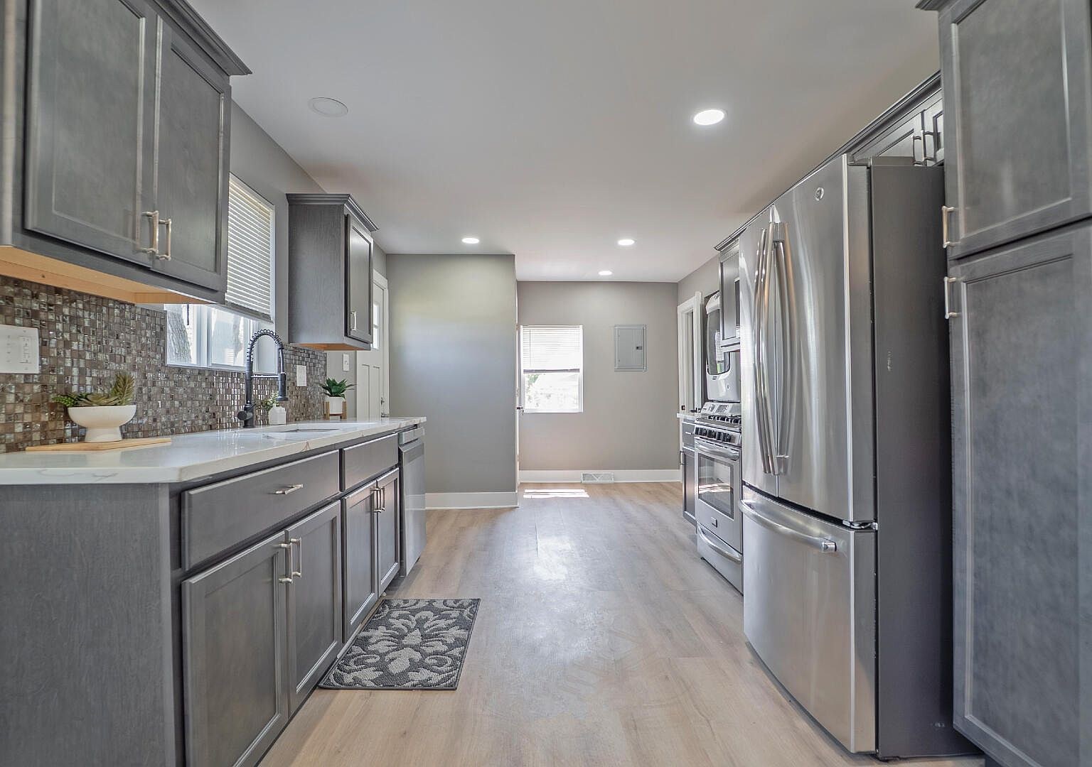 Whole home remodel kitchen